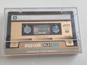 Kaseta Maxell XL II-S 90 1985-86