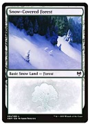 MTG Kaldheim: Snow-Covered Forest (284) FOIL