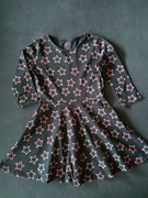 Sukienka czarna gwiazdki f&f