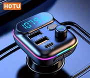 Transmiter FM Bluetooth samochodowy 