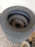 Opony letnie DUNLOP 195/65 R15 + felgi stalowe FORD FOCUS II