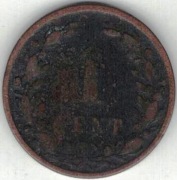Holandia 1 cent 1900 - 19 mm - nr 2