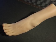 Halloween Realistyczna silikonowa stopa – model / gadżet 