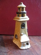 Ceramiczny domek,latarnia morska