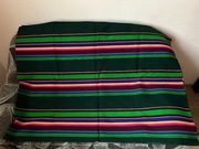 Zapaska Ludowa - koc pled narzuta wzór folk z lat PRL-u