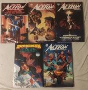 Superman Action Comics 5 tomów (4 tomy w folii)