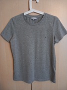 Szary t-shirt XS Tommy Hilfiger unisex
