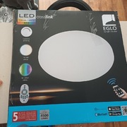 Duża 60cm plafon led Multikolor+pilot+bluetooth