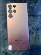 Samsung S22 Ultra – oryginalne plecy burgundowe, stan perfekcja