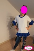 Bluzka t-shirt tunika dziewczyna w rozm 146-152