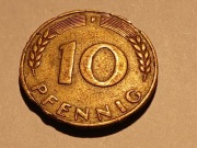 10 Pfennig 1950 F