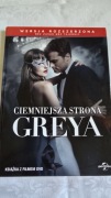 Ciemniejsza Strona Greya książka + film DVD wersja rozszerzona