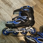 Rolki  kolor niebiesko /czarne roz.39  