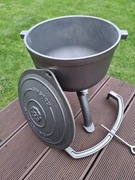 Kociołek żeliwny 8 litrów. Polski producent