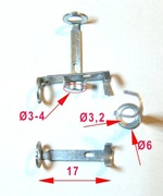 Końcówka lutownicza z uchwytem kabla 5 szt