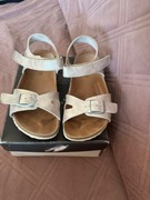 Sandały srebrne Geox dziecięce rozmiar 33