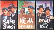 Sami swoi - Nie ma mocnych - Kochaj albo rzuć - 3 kasety wideo VHS
