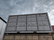 Kontener morski 20" typu open side - biały