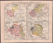 POLSKA stare mapy historyczne z 1888 roku
