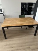 Stół drewniany Dąb 160 x 90 cm