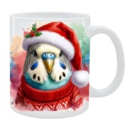 KUBEK Papuga Falista NA ŚWIĘTA, PREZENT, PERSONALIZOWANY, 24HWYS