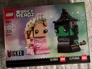 Lego Brickheadz 40794 - wicked: figurki elphaby i glindy