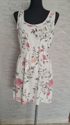 Sukienka letnia w kwiaty S/M 100%wiskoza kod726
