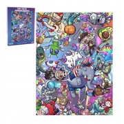 Puzzle 1000 elementów układanka 50x60cm Tęczowy wszechświat