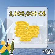 FISCH / FISH- 1 000 000 C$