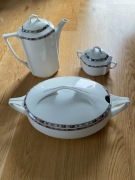 Giesche Bogucice porcelana waza dzbanek cukiernica 1929-1939 bardzo dobry -