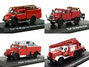 Straż pożarna #2 seria Atlas Magirus Horch MAN 1:72