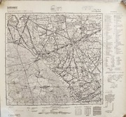 Oryg. mapa Messtischblatt 5279 Ollschin Olszyna k. Herb 1932 Sonderausgabe