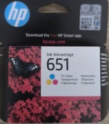 Oryginalny Tusz HP C2P11AE 651 Kolor