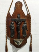 PIĘKNA STARA DUŻA KROPIELNICA KROPIDŁO WISZĄCE