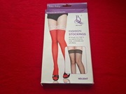 Czerwone pończochy samonośne