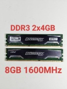 Crucial Ballistix Sport 2x4GB dual 8GB 1600MHz DDR3 XMP 1.3
