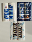 Zestaw znaczków tematyka kosmiczna, salut, Apollo Sojuz, copernicus