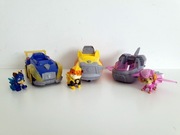 Spin Master Psi Patrol Kosmo Pieski Rubble z dźwiękiem Skye Chase