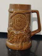 Kufel górniczy PRL 1986 – Dzień Górnika, Karczma Piwna, ceramika