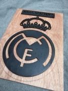 Real Madryt logo 3D A4 PREZENT