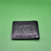 Portfel ze skóry męski dużo przegród czarny Nowy