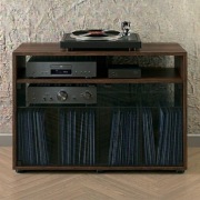 Szafka hifi stolik audio na gramofon regał na płyty winylowe CD 