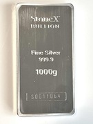Sztabka srebrna 1000g Stonex