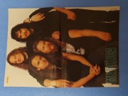 METALLICA, TURBO B - plakat z czasopisma POPCORN.