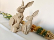 Króliczki wielkanocne – dekoracja na stół