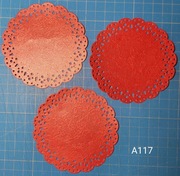 SCRAPKI KRAKÓW duże czerwone serwetki 3 szt. (A117)