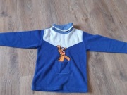 Bluza polarowa z golfikiem r. 116