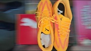 Turfy męskie buty piłkarskie na orlik Puma pomarańczowe Ultra Play TT 42,5