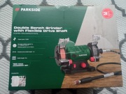 Szlifierka podwójna z giętkim wałkiem, 120 W, PDFW 120 B3