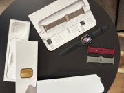 Apple Watch 9 Stal Złoty 45mm Bransoleta Mediolańska